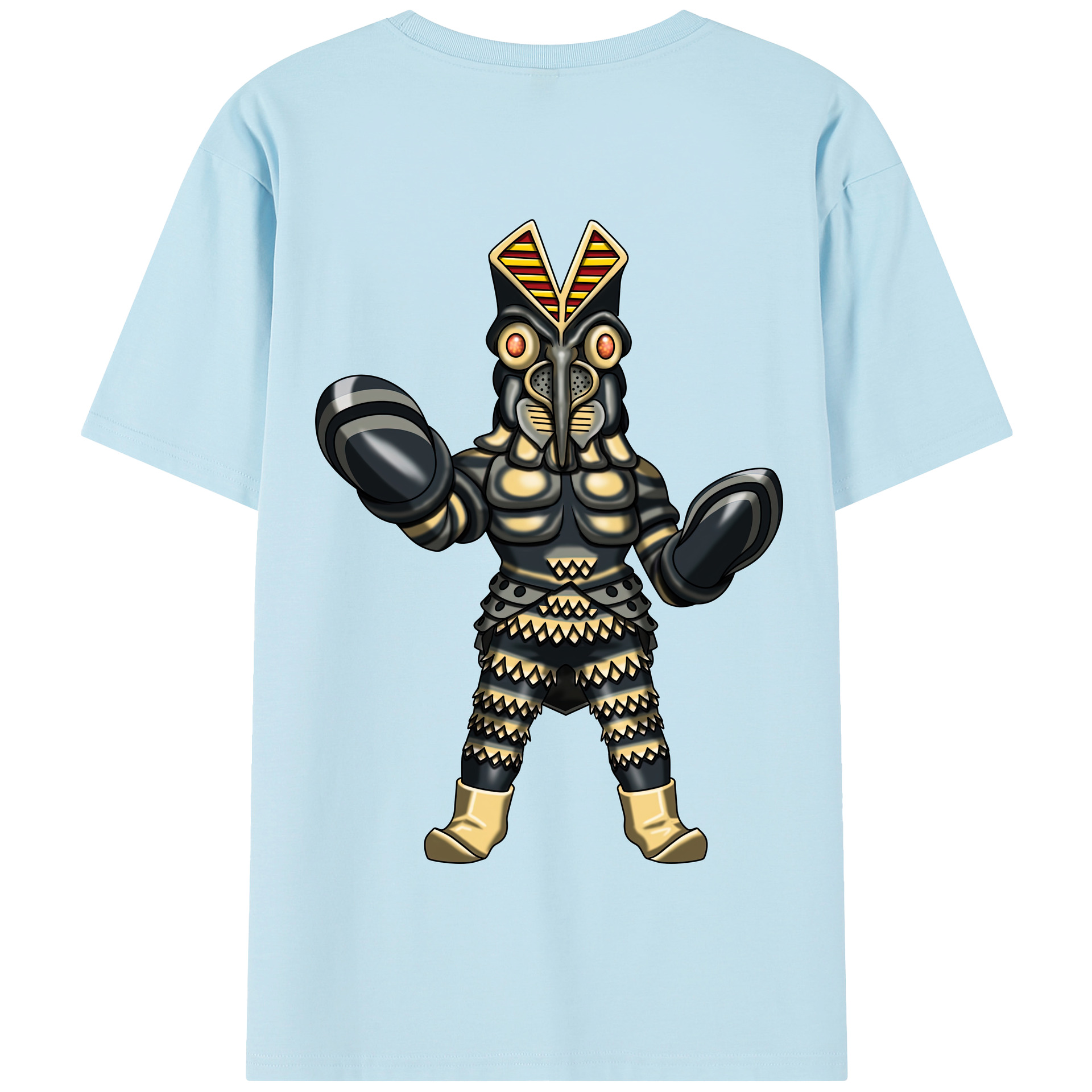 （画像用） ウルトラマン Ultraman 綿100％半袖Tシャツ（背面プリント）